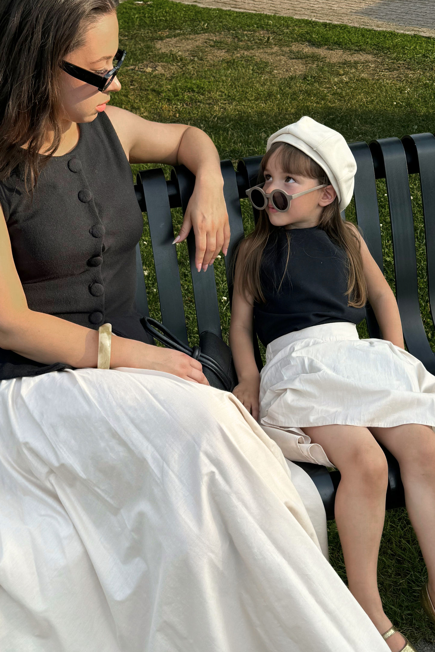 La jupe maxi en coton organique pour femmes