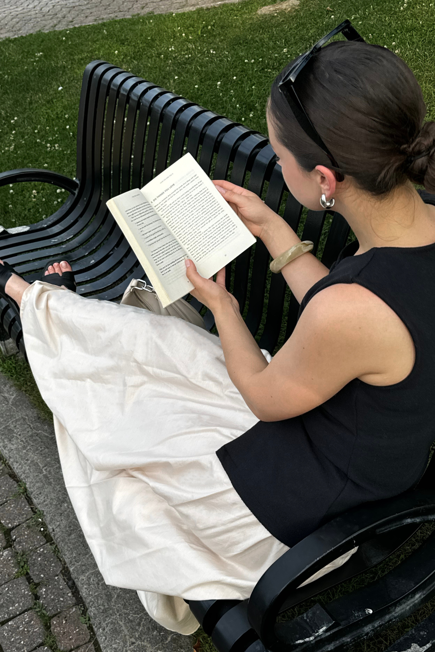 La jupe maxi en coton organique pour femmes