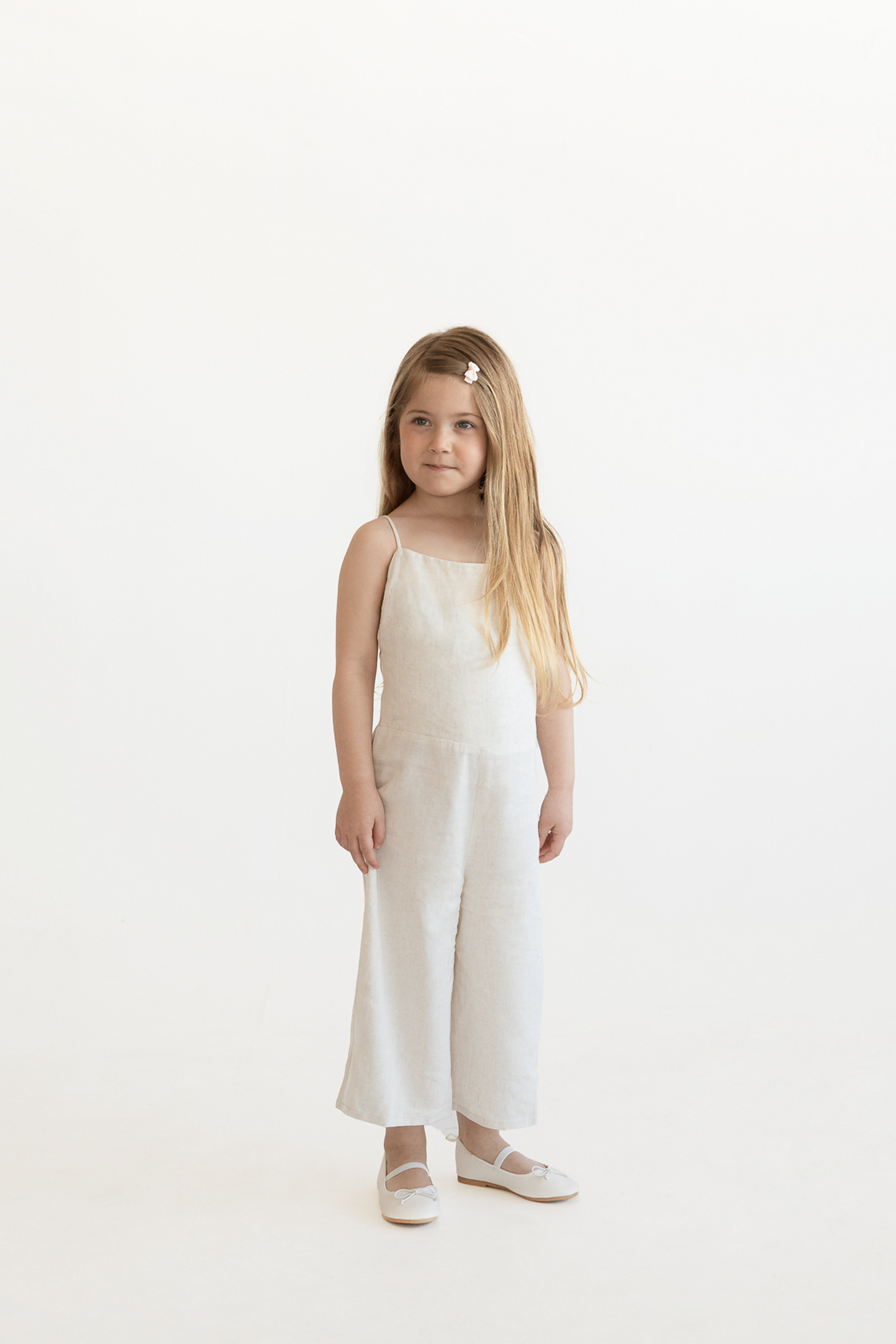 Girls linen jumpsuit online